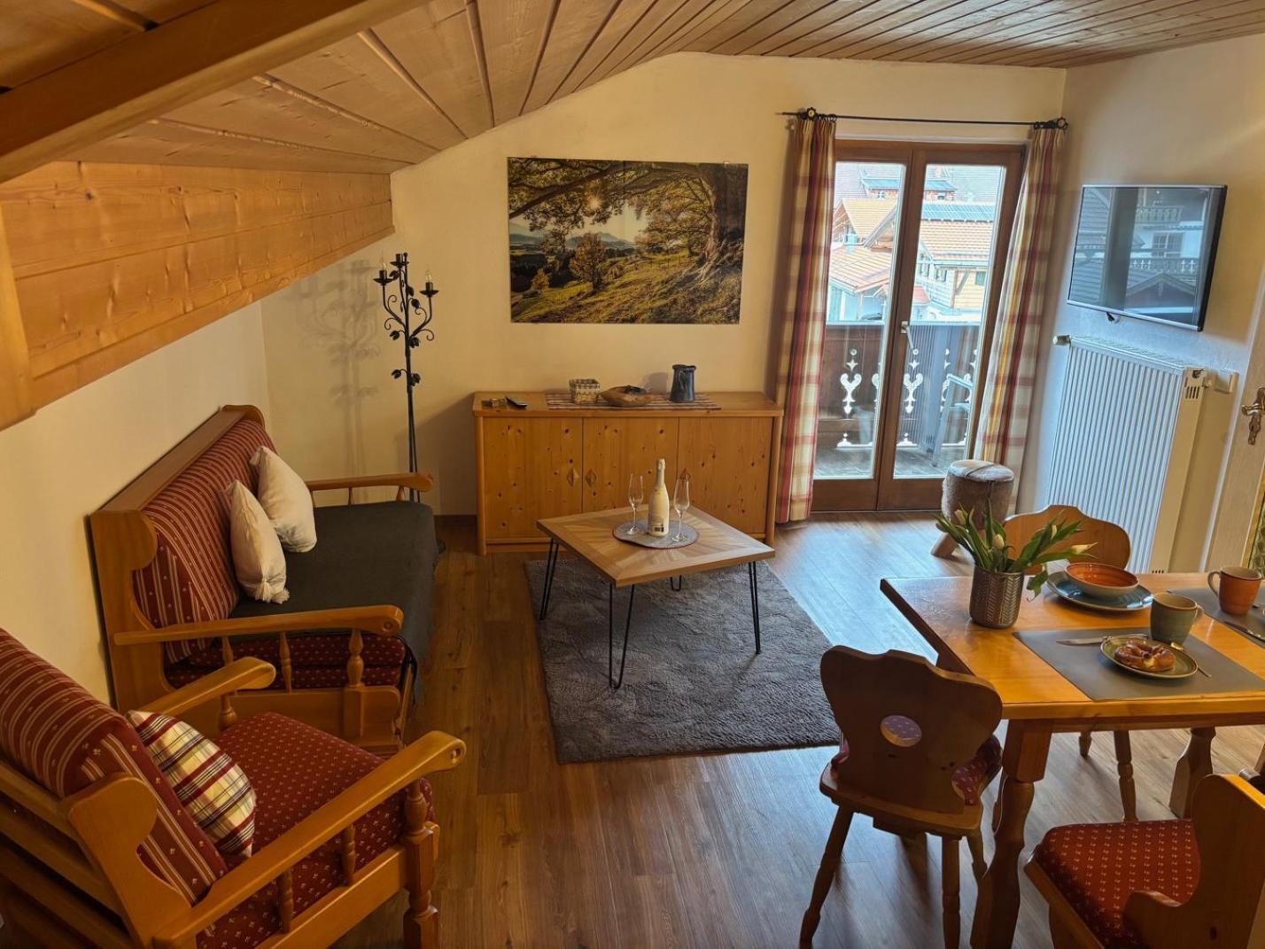 Ferienwohnung Bergfrieden Krün Exterior foto
